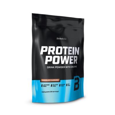 BIOTECH USA Protein Power (1kg)Fraise Banane Whey Complex