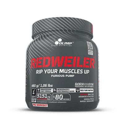 OLIMP SPORT NUTRITION Redweiler - Olimp Supplements - Punch Rouge - 480 Grammes (80 Doses)