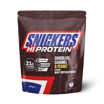 SNICKERS  Chocolat Prot&eacute;in&eacute; En Poudre Caramel & Cacahu&egrave;te 875 Gr