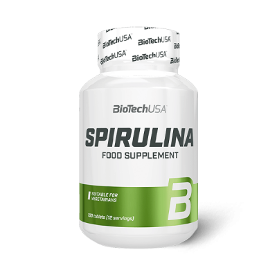 BIOTECH USA  Spiruline 100 comprim&eacute;s - Anabolisants naturels