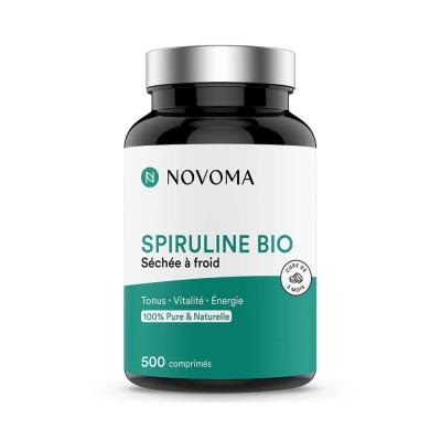 NOVOMA Nutrivita Spiruline Bio 500 mg 500 Comprim&eacute;s
