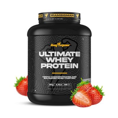 BIGMAN Ultimate whey protein (2kg)  Whey prot&eacute;ine Fraise 