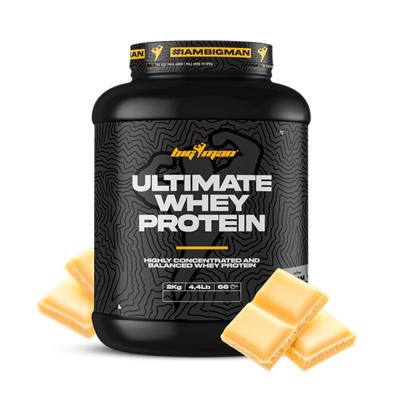 SCITEC NUTRITION Ultimate whey protein (2kg)  Whey prot&eacute;ine Chocolat Blanc Bigman