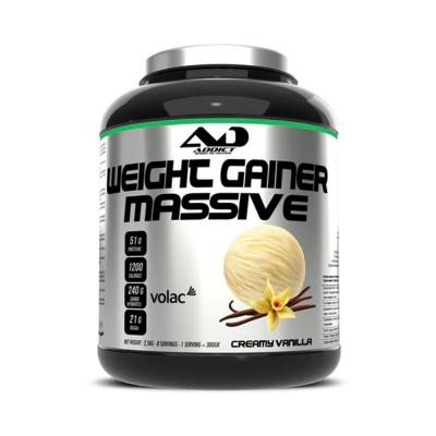 ADDICT SPORT NUTRITION Weight Gainer Massive (2,5kg)Fraise Gainers