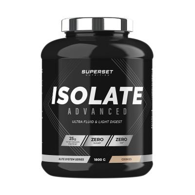 SUPERSET NUTRITION Zero Isolate Advanced (1,8kg)Cookies Whey Isolate