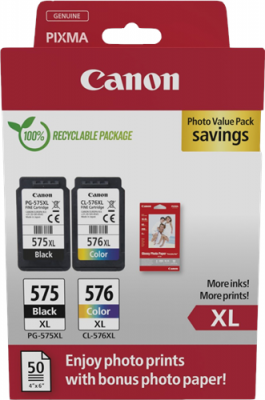 CANON  PG-575 XL / CL-576 XL Photo Value Pack