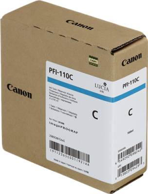 CANON   pfi-110 c noir