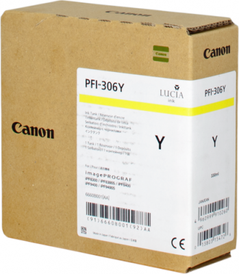 CANON   kit encre pfi-306y noir