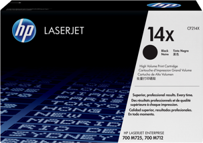 HP Toner  TONER CARTRIDGE 14X BLACK,.