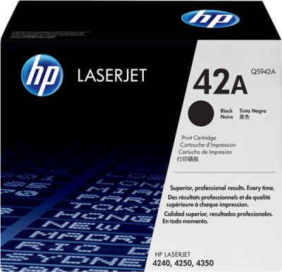 HP Toner  pour LaserJet 4250/4350 (42A)