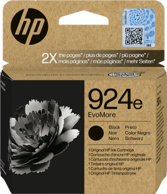HP  924e Cartouche d'encre Noir(e) Original 4K0V0NE