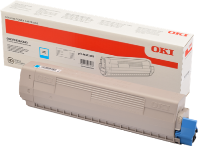 OKI Toner  46471103 C823/833/843 - Cyan