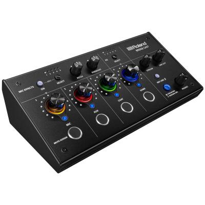 ROLAND Table de mixage et interface de streaming gaming  BRIDGE CAST avec DSP mat&eacute;riel 32 bits, interface audio professionnelle pour joueurs et streamers, coloris noir 