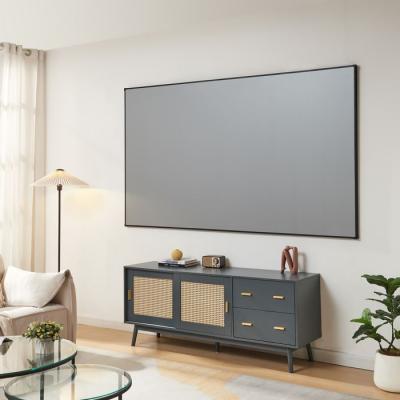 EN.CASA &Eacute;cran de projection mural v&auml;khoga 100 pouces full hd 4k 8k hdr gris [] 90518758 