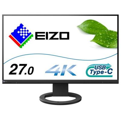 EIZO  FlexScan EV2740S &eacute;cran plat de PC 68,6 cm (27"") 3840 x 2160 pixels 4K Ultra HD LCD Noir