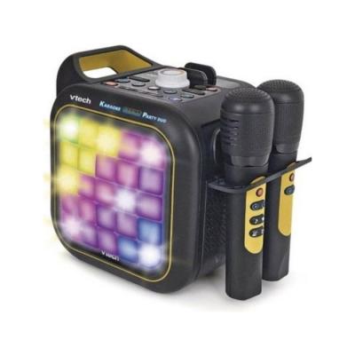 VTECH Enceinte bluetooth avec microphone karaok&eacute;  duo golden edition
