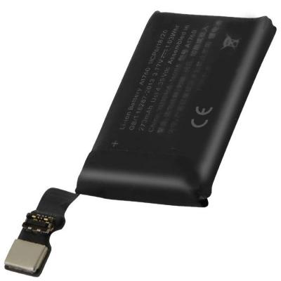 AVIZAR Batterie de Remplacement pour Watch 2 38mm Li-Polymer 3,77V 273mAh 1Wh Noir