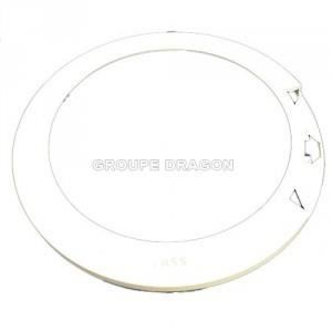 SIEMENS Cadre De Hublot Exterieure Pour S&egrave;che Linge  - Wm12e481ff - Wm12e481ff - Wm14e480ff