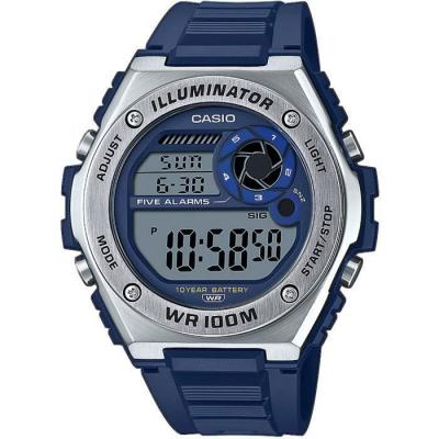 CASIO  MWD-100H-2AVEF, Quartz, 50mm, 10ATM