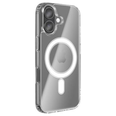 AVIZAR Coque pour iPhone 17 Rigide Compatible Accessoires MagSafe Transparent