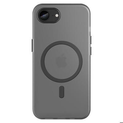 AVIZAR  Coque MagSafe pour iPhone 16e Mate Protection 360&deg; Noir