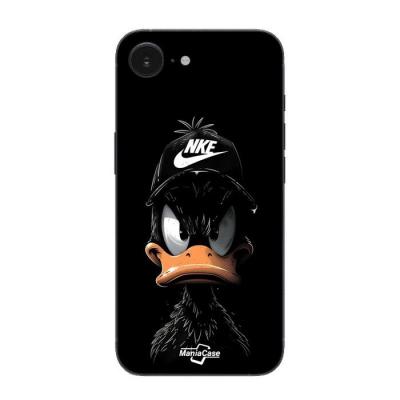 MANIACASE Coque  Pour Iphone 16E nike black donald