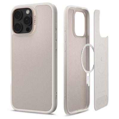 SPIGEN Coque pour iPhone 16 Pro -  - Cyrill Kajuk MagSafe - Beige - &Eacute;l&eacute;gant - Semi-rigide