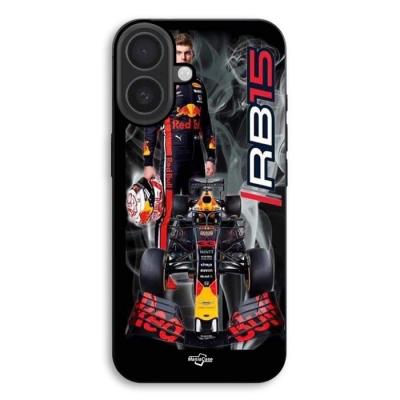 MANIACASE Coque Pour iPhone 17 max verstappen renault sport red bull f1 noir