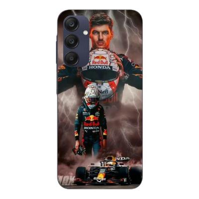 MANIACASE Coque Pour Samsung galaxy A25 Verstappen &eacute;clair Formule 1 Casque F1