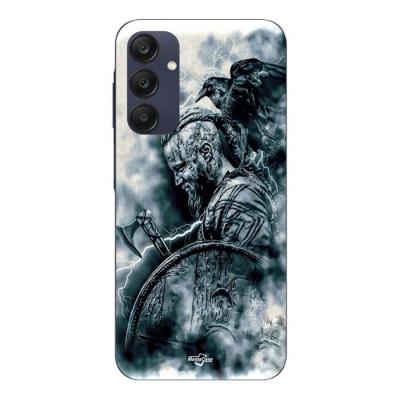 MANIACASE Coque Pour Samsung galaxy A25 vikings ragnar lothbrok bouclier corbeau