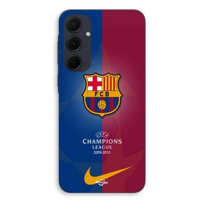 MANIACASE Coque Pour Samsung galaxy A35 Barcelone FC Real madrid champions league