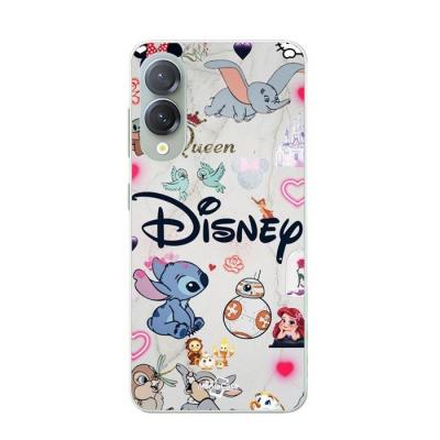 MANIACASE Coque Pour Samsung Galaxy S25 Edge Disney personnages Stitch Ariel Dumbo