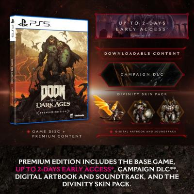 DOOM : The Dark Ages - Premium Edition - Version PS5