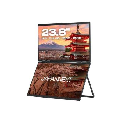JAPANNEXT Double Ecran Mobile 2 x 23,8 IPS FHD