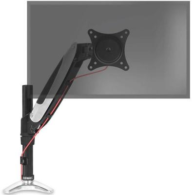 DURONIC  DM651X1 Support &eacute;cran PC pour bureau &agrave; pince - Bras &agrave; gaz ajustable &agrave; la vol&eacute;e