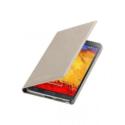 BIGBEN CONNECTED Samsung EFWN900B Etui Portefeuille en cuir pour Samsung Galaxy Note 3 Beige