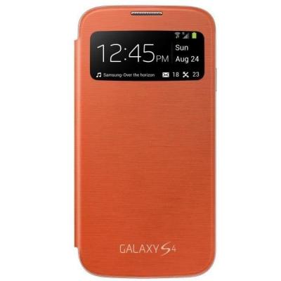 SAMSUNG  Galaxy S4 Flip Cover Frontal Ef-ci950boegww Orange