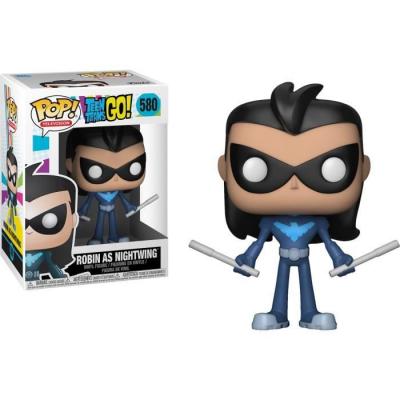 FUNKO Figurine - Pop - Teen Titans Go! - Robin As Nightwing 