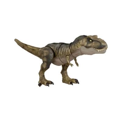 MATTEL Jurassic World Thrash &acute;n Devour Tyrannosaurus Rex Figure Dor&eacute;
