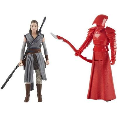 HASBRO Star Wars Force Link - Figurines 2 Pack - Rey And Praetorian Guard