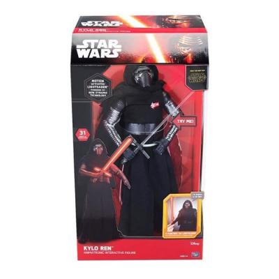  Star Wars Episode Vii Figurine Interactive Sonore Et Lumineuse Kylo Ren 43 Cm *Anglais*