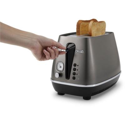 DELONGHI Grille-pain - DE'LONGHI - CTIN2103.TB - 2 tranches - 900 W - Fonction de d&eacute;givrage