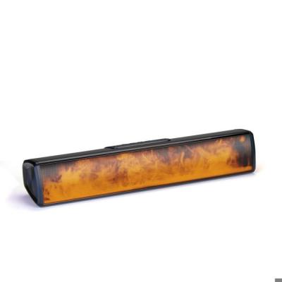 NO BRAND Grundig Soundbar avec Flammes, Noir