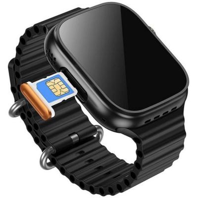HOCO Montre Connect&eacute;e 4G Autonome avec Suivi Sant&eacute; Mod&egrave;le DYD01 Hoko Noir
