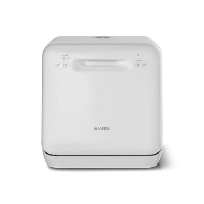 KLARSTEIN Aquatica Mini Lave Vaisselle Pose libre Compact R&eacute;servoir ou Raccordement 3 Programmes 5L 2 Couverts