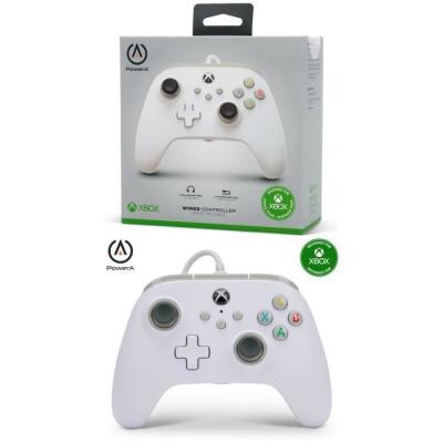 POWER A Manette XBOX ONE-S-X-PC BLANCHE EDITION Officielle