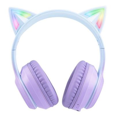 ONIKUMA B90 Casque Gaming RGB Micro Haute Sensibilit&eacute; - Violet D&eacute;grad&eacute; - Neuf