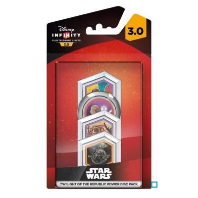 DISNEY Pack de Power Discs Twilight of the Republic  Infinity 3.0 