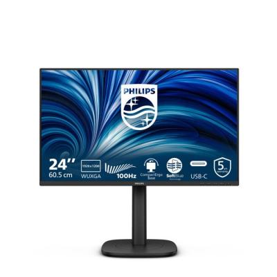 PHILIPS  Monitor PC 24B2N3200D/00 24.1 IPS 1920x1200 100Hz Ergonomico Nero
