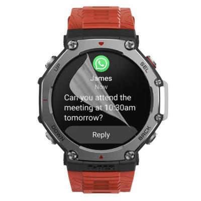 PHONILLICO Protection &eacute;cran pour Amazfit T-Rex 3 [Pack 6] Film Plastique Protecteur R&eacute;sistant Ultra Mince
